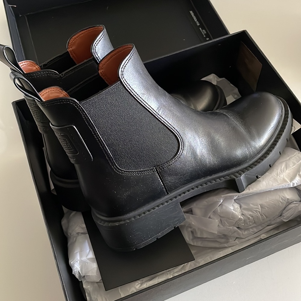 COPY - Coach Lyden leather bootie (practically new)